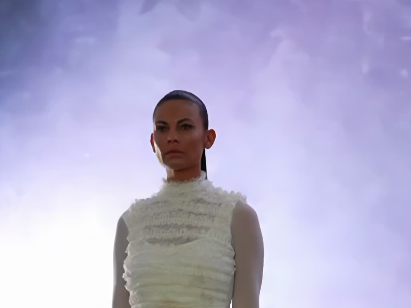 A look from the Woven Dreams runway at New York Fashion Week